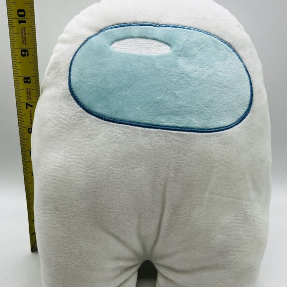 Among Us White Crewmate Toikido Premium Plush 10 inch Stuffed Toy Video Game - Picture 7 of 7